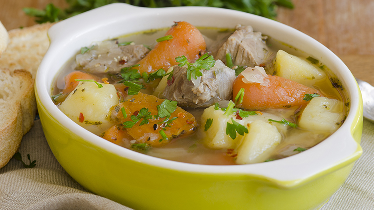 Bowl of Irish stew