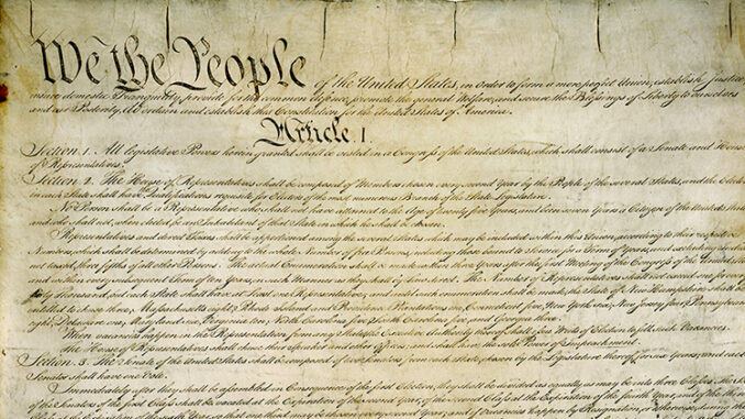 An image of the Constitution.