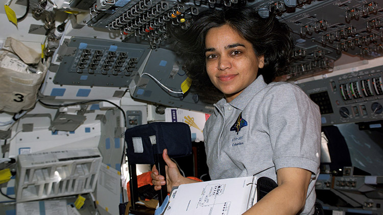 El astronauta Kalpana Chawla