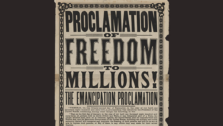 proclamación de Emancipación